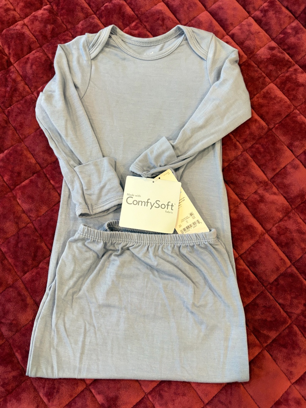 Carters Baby gown Blue